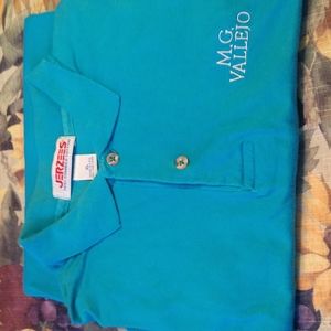 M. j. Vallejo winery cotton polo shirt, XL